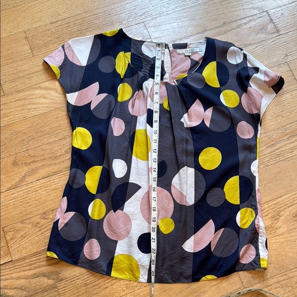 Boden Multicolor Geometric Blouse - Picture 5 of 10